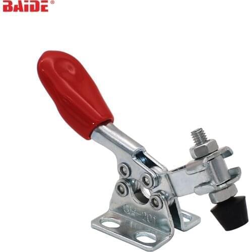 GH-201 / GH-201A Easy Manual M4 Screw Horizontal Fixture Clamp Clip Fastener Fastening Accessories Wholesale 600pcspcs/lot