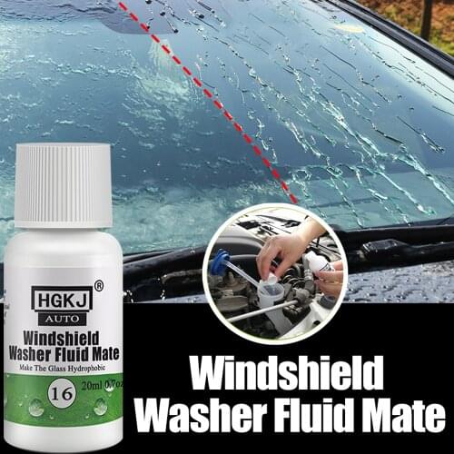 HGKJ-16-20×4PCS Car Glass Car Wash Coating Glass Hydrophobic Mate Windshield washer fluid mate Auto Maintenance Rainproof