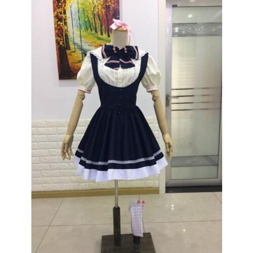 Customize size making cartoon character/fairy fancy dress short ball gown/short lolita dress