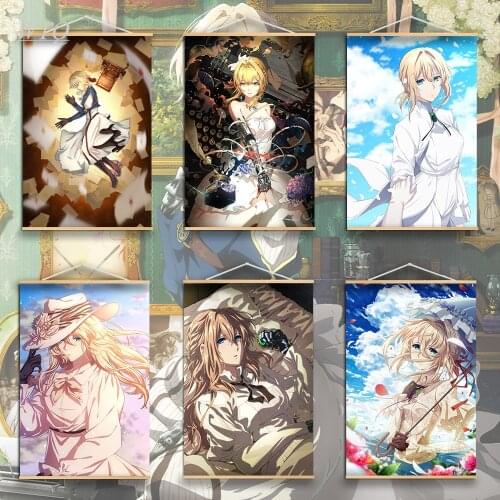 Canvas Painting Anime Manga Violet Evergarden Wall Poster Anime Posters Wall Decor Poster Wall Art Picture Room Decoration