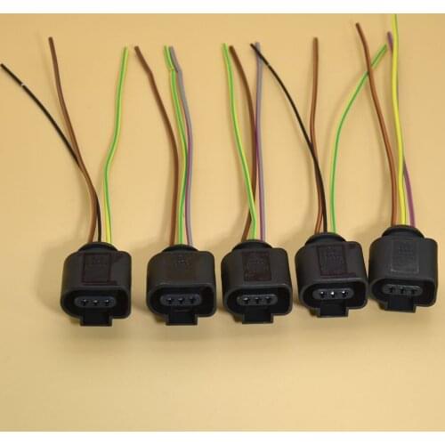 Qty 1-5 OEM Air Conditioner High Voltage Switch Plug Fit Passat B5 Audi TT 3B0 973 703G 3B0973703G 1J0 973 703 1J0973703