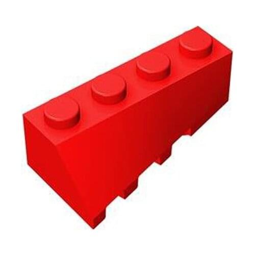 Wedge 2x4 Sloped Right Building Blocks Brick Assembles MOC Technical Parts DIY Toys For Kids Creative 43720 10pcs/Lot