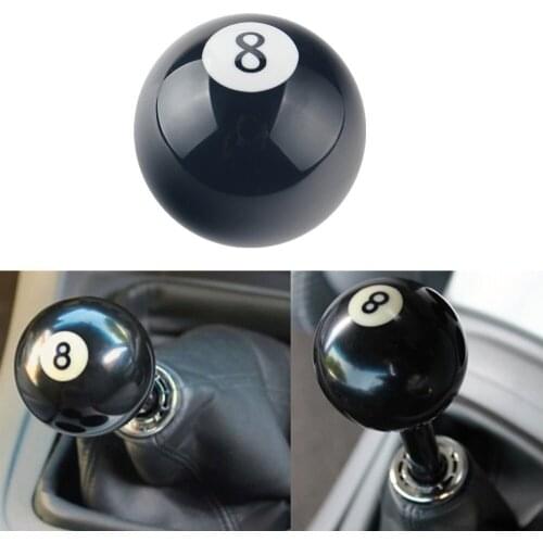 M12*1.25 Threaded 8 Ball Billiard Round Manual Gear shift Lever Shifter Knob