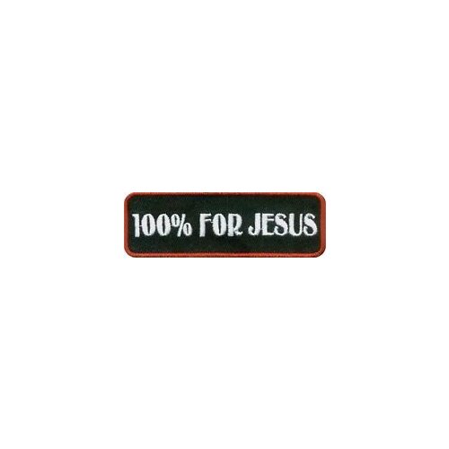 Cheap JESUS Red CHRISTIAN Embroidered high quality Bible Church God Biker Patch hot sales bible patches