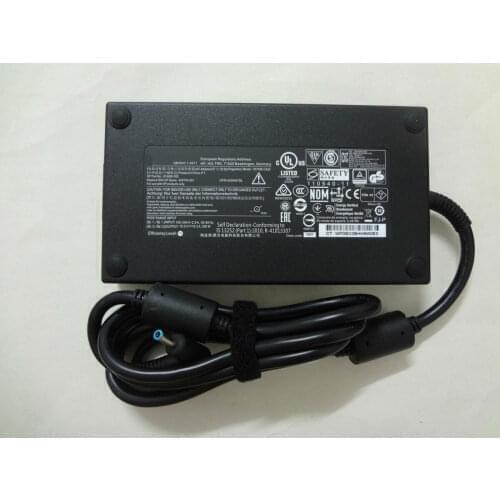 NEW Original Puryuan Slim 19.5V 10.3A TPN-CA03 Charger for HP 200W OMEN 15t-dc100 815680-002 Laptop Blue Tip AC Adapter