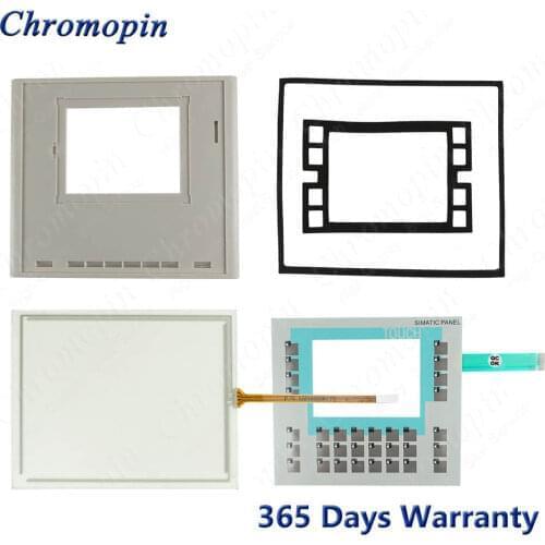 Front Case Cover Shell Housing for 6AV6642-0DA01-1AX0 6AV6 642-0DA01-1AX0 OP177B Front Cases + Touch Panel + Membrane Keypad