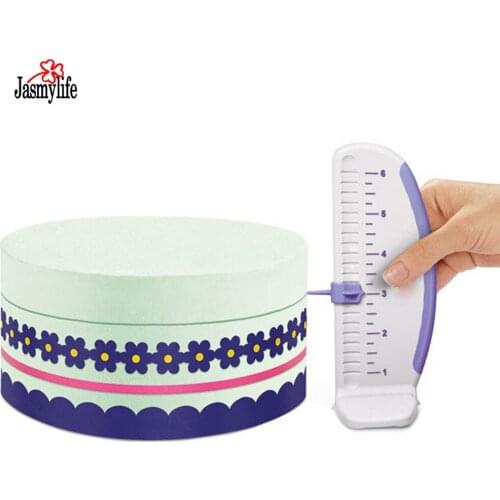 Plastic Fondant Cake Ruler Molds Cake diagnostic Tools Cake Marker Leveler Decorator Garland Border Baking Pastry Tools