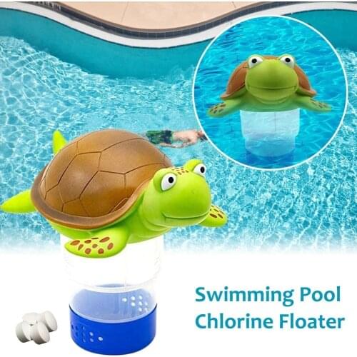 Swimming Pool Chlorine Floater Cartoon Animal Floating Chlorine Dispenser for Hot Tub/SPA Swimming Pool Chlorine Diffuser