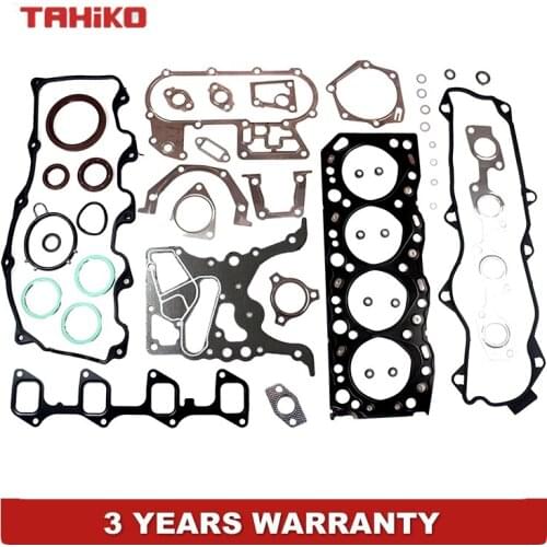 Full Head Gasket Set Fit For Toyota Hilux Surf Hiace Liteace Dyna 2.4D 2L VRS