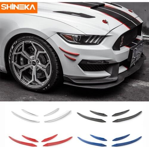 SHINEKA ABS Car Styling Body Sticker Decoration Moulding for Ford Mustang Free Shipping