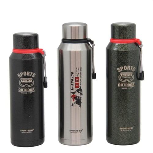 Hot Vacuum Thermos Bottle With Filter Stainless Steel Thermal Mug Thermoses Water Bottle Outdoor Travel Cup 600ml 720ml 850ml