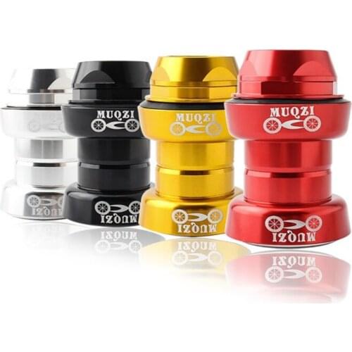 Bicycle Retro Headset Fixed Gear Mountain Road Bike Headset Bearing Aluminium Alloy For 25.4 Thread Fork Cycling Accessories