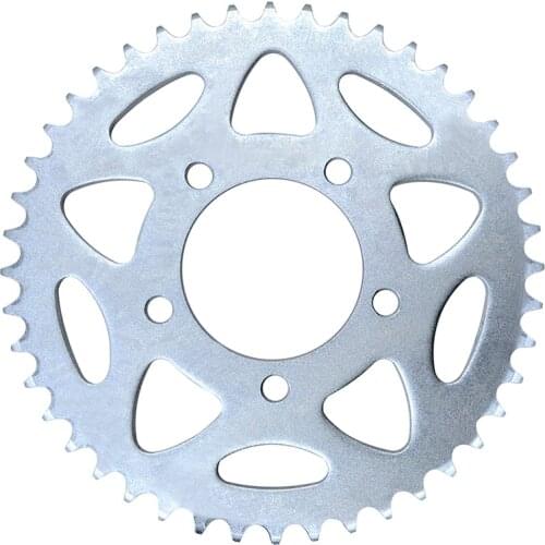 Motorcycle Parts 44T 45T 46T Rear Sprocket Kit Steel Aluminum Composite For Benelli BJ600 BJ600GS-A BN600 TNT600 TRK502C TNT300