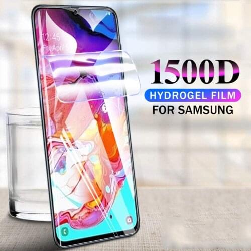 Protective Hydrogel Film for Samsung A20 A20e A20s A21 Screen Protector for Samsung Galaxy A20 A20e A20s (Not Glass) Film