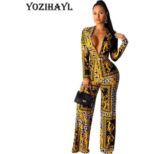 Women Elegant Jumpsuits V-neck Skinny Long Sleeve Sexy Bodycon Casual Slim Jumpsuits Overalls Fashion Ladies Rompers