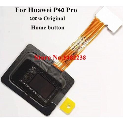 100% Original Fingerprint Sensor Flex Cable For Huawei P40 Pro P40P Touch ID Home Main Buttons Connector Fingerprint scanner