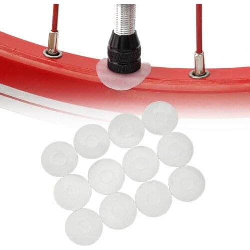 12Pcs MUQZI High-quality Bicycle Air Nozzle Valve Core Gasket Sticker for Mountain Road Bike Extension Durable Valve Core Pad