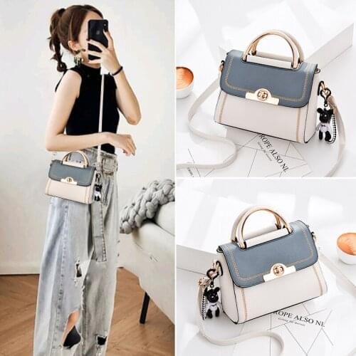 2021 net red handbag womens bag new womens one-shoulder slant bag Xia Bai set fashion womens bag