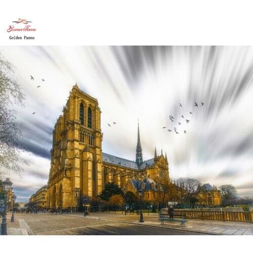 5D Diamond Painting Full Square Notre Dame De Paris Embroidery Sell Picture Rhinestone Diamond Mosaic Gift Drop Ship