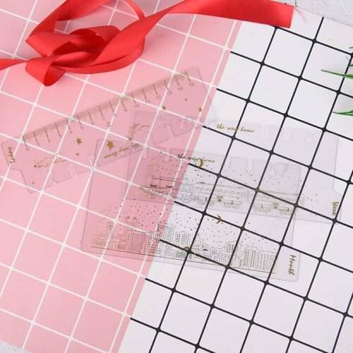 3 Pcs/set Pp 6 Holes Binder Planner Notebooks Gold Foil Index Divider A6 Creative Notebook Accessory Office School Stationery