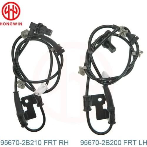 Genuine No.956702B200,956702B210 Front Left ABS Wheel Speed Sensor Fits HHyundai Santa Fe 2010-2012 95670 2B200,95670 2B210