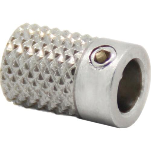 DuoWeiSi stainless steel knurling extrusion wheel for ultimaker2 extrusion wheel UM2 wire feed wheel 5mm inner diamete