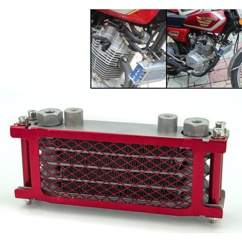 Horizontal Engine Dirt Pit 50cc 70cc 90cc 110cc 125cc 140cc Monkey Bike ATV Motorcycle Oil Cooling Cooler Radiator