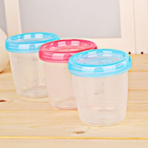 2Pcs Baby Milk Powder Dispenser Formula Storage Pot/Food Storage/Milk Container/Snack Cup