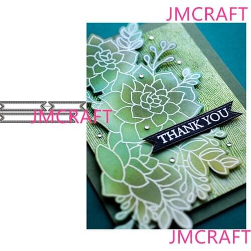 JMCRAFT 2021 New Striped Card Decoration Metal Cutting Dies DIY Scrapbook Handmade Paper Craft Metal Steel Template Dies