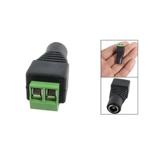 KSOL 5.5 x 2.1mm DC Power Female Jack Connector Plug for CCTV Camera DVR
