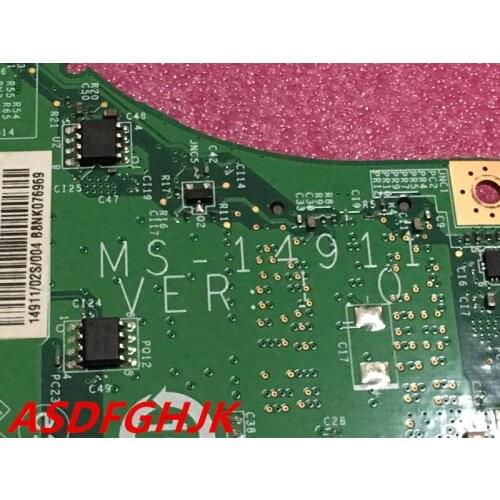 FOR MSI X460DX LAPTOP MOTHERBOARD MS-1491 MS-14911 100% TESED OK