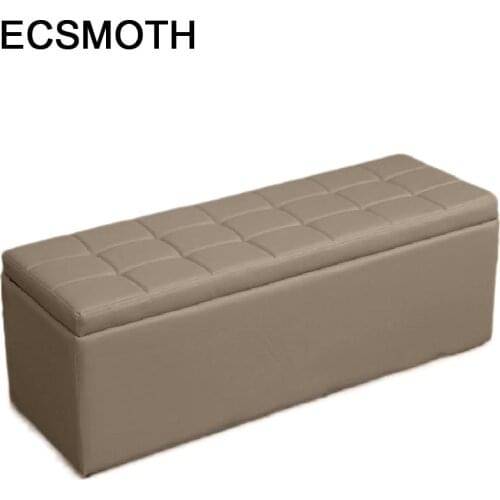 Mueble Vintage Puf Taburet Moderno De Aluminio Sofa Escalera Plegable Kids Furniture Poef Taburete Change Shoes Foot Stool