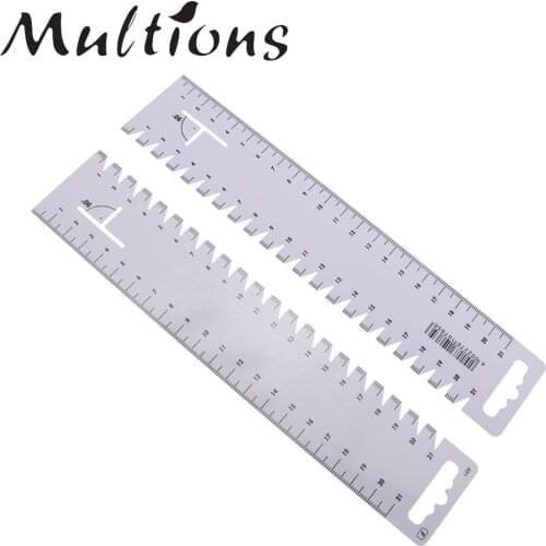 Plastic Patchwork Ruler Quilting Measure Gauge Seam Sewing Measure Ruler Home Cloth Fabric Craft DIY Tailoring Accessories