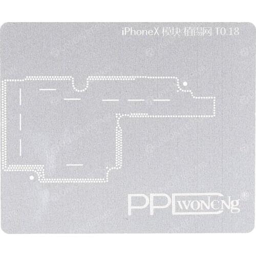 PPD A11 CPU BGA REBALLING STENCIL TEMPLATE FOR IPHONE X