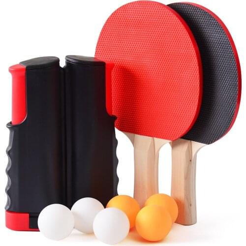 Professional Ping-pong Table Tennis Training Suit Racket Net Rack Student Mens Sports Equipment Simple Portable Storage Bag -40