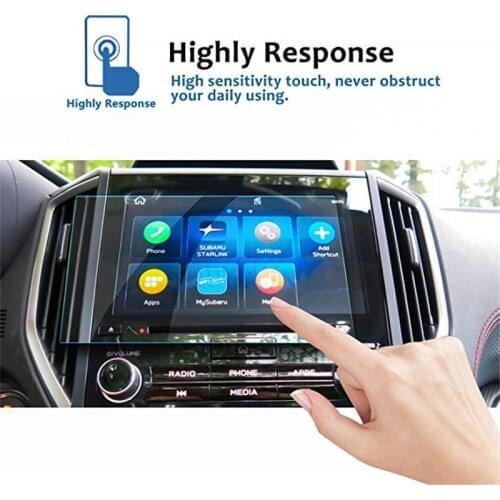 8 Inch Starlink Car Navigation Screen Protector High Clarity Tempered Glass Touch Screen For Subaru 2019 Forester