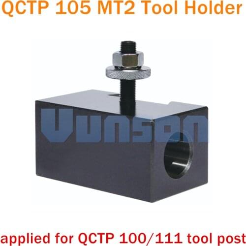 QCTP 250-105 Morse 2 MT2 Taper holder Quick change tool holder QCT Drilling holder