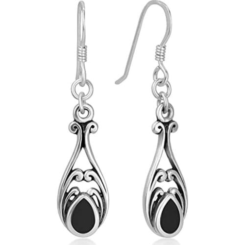 Huitan Aesthetic Dangle Earrings for Women Wedding Evening Party Bridal Stylish Earrings Unique Design Handmade Trends Jewelry