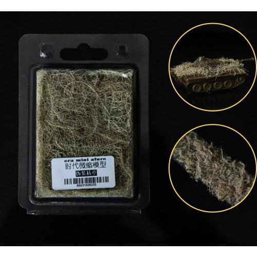 Military DIorama Scene Model Making Grass Materials, Scene Withered Grass Camouflage For Building Landscape