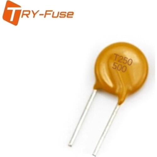 Recoverable self recovery fuse PPTC 250-500 250V 500MA 0.5A