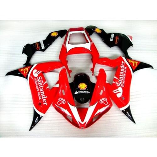 Wotefusi New Injection Molding Bodywork Fairing For Yamaha YZF 1000 R1 2002 2003 (YC)