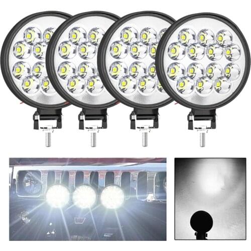 Auto Spotlight Work Light IP67 6500K Bright 14 LED Car SUV Truck Driving Fog Lamp for Car Repairing Camping Hiking Backpacking