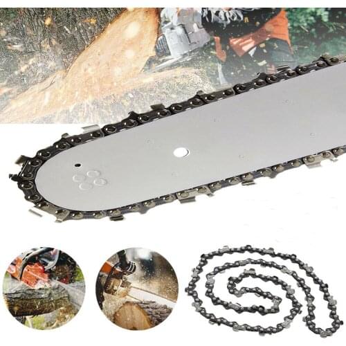 16/18/20 Inches 59/72/76 Drive Link Chainsaw saw Chain Blade Wood Cutting Chainsaw Parts Chainsaw Mill Chain for Cutting Lumbers