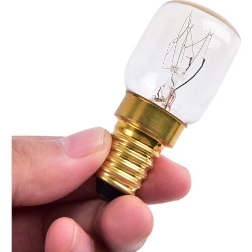 220V - 240V High Temperature 15W / 25W / 300 Degree Ses E14 Oven Toaster/ Steam Light Bulbs Cooker Hood Lamps