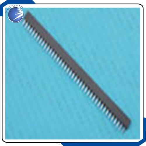 5pcs/lot 1*50PIN female 1.27 spacing single row 1.27MM 1*50P female pin header strip 1*50 Connector