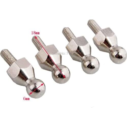 HSP 08021 Shock Absorbers Ball Mount Spare Parts For HSP 1/10 4WD RC Model Car Monster Bigfoot Truck 94108 94188 94111