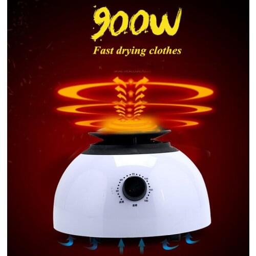 ITAS1261 Multi-function 900W Mini Portable Clothes Dryer Engine Silent Drying Quick Drying PTC Heater Power Saving Dryer