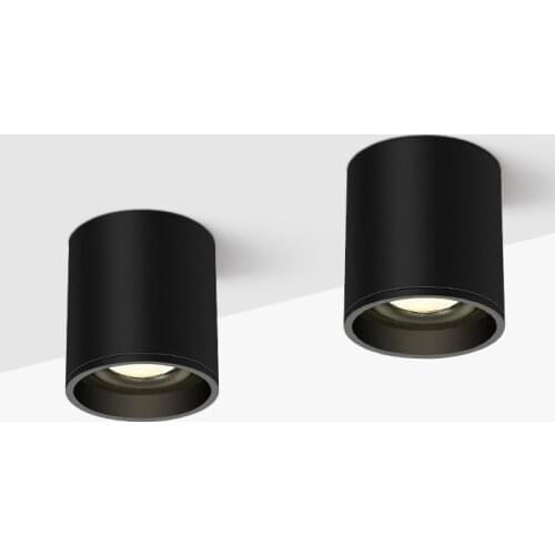 Round Dimmable LED Spotlight 5W7W9W12W20W Downlight Angle Adjustable Ceiling Type Living Room Bedroom Household