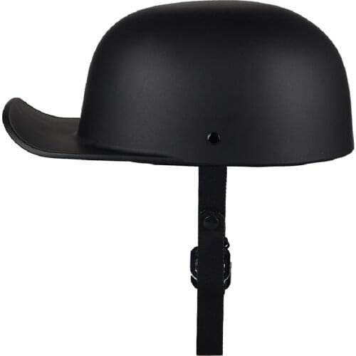 Vintage Motorcycle Helmet Retro Unisex Black Open Face Half Helmet Motorbiker Moto Rinding Crash Scooter Chopper Biker Helmet