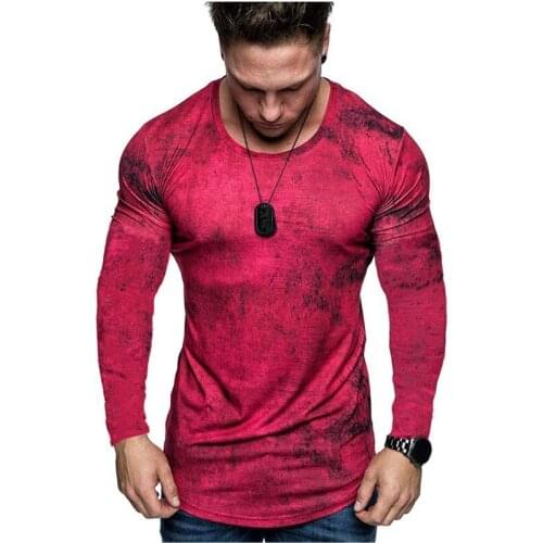 New 3D Prented Off White Bluzy Sweatshirt Tie-Dye Popular O-Neck Long Sleeve T Shirt For Men